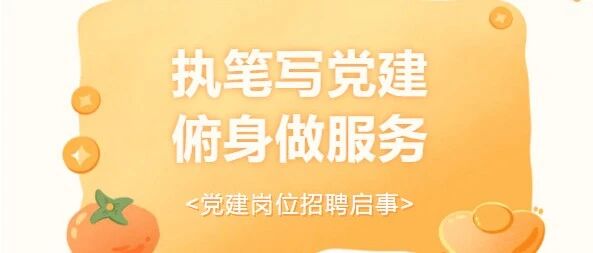 广州南沙人力资源发展有限公司党建岗位招聘启事